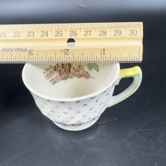 Vintage Royal Doulton Grantham Demitasse Teacup Saucer Set Porcelain England VTG - Picture 3 of 13